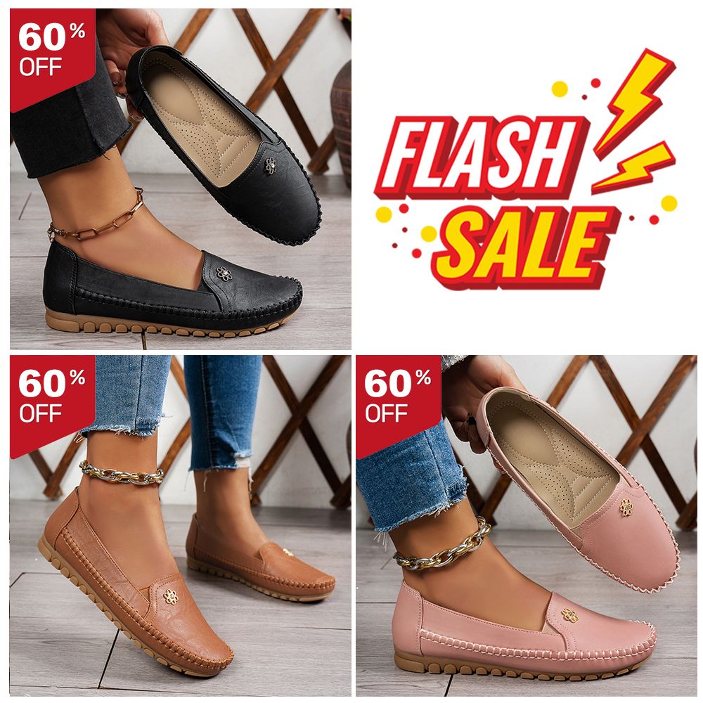 💥Hot Special Discount 60% OFF💥 Orthopedic leather shoes, Lightweight, Anti-Slip, Breathable for Women