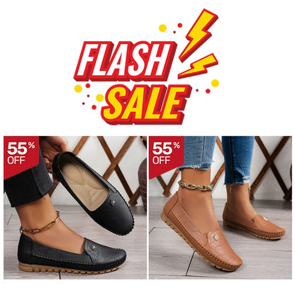 💥Hot Special Discount 60% OFF💥 Orthopedic leather shoes, Lightweight, Anti-Slip, Breathable for Women